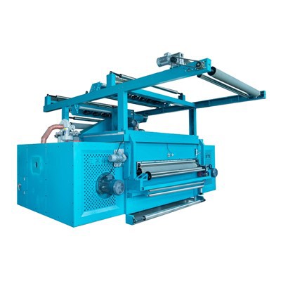 Máquina de aleteo de flujo de aire textil